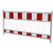 Panel fence | according to TL | film RA1/A | length: 2.00 m | red / white